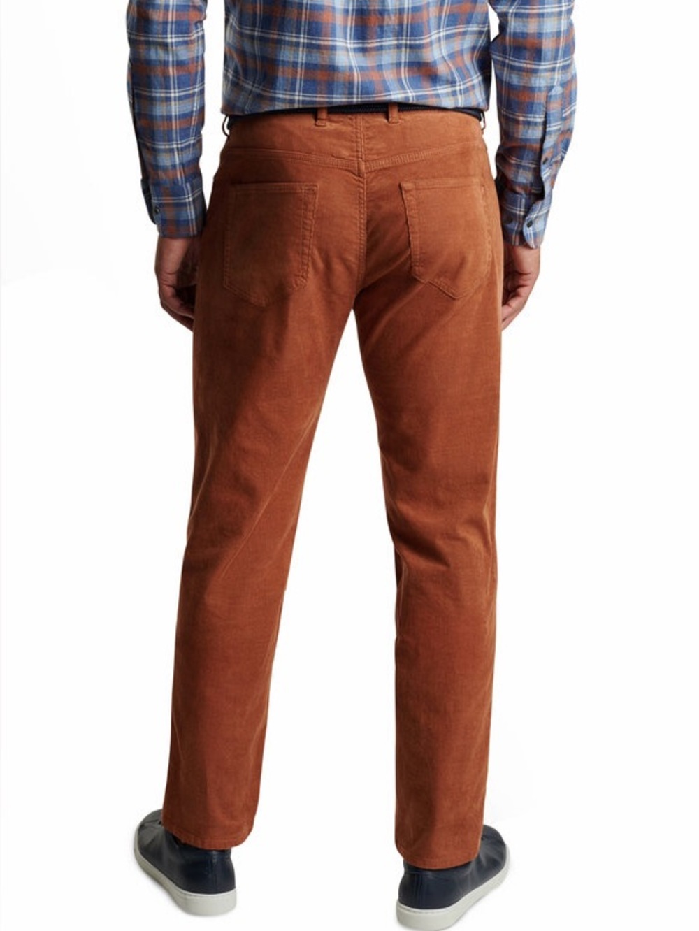 Peter Millar Crown Super Soft Brown Corduroy Pants Size 38